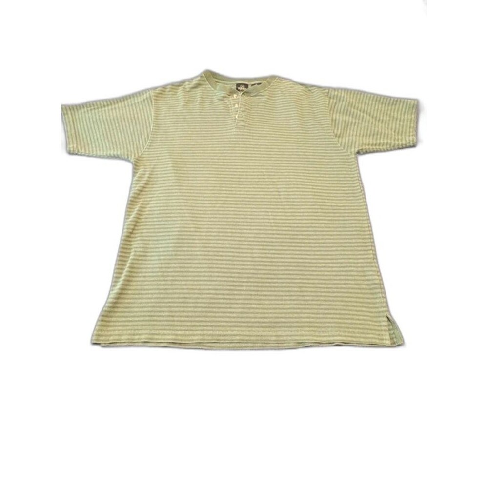Vintage RedHead Men's Striped Henley Shirt Size XL